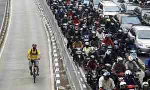imagesUse the bike to prevent jams