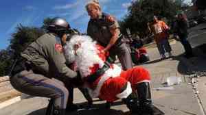 santa claus detenido