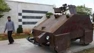 tanque de guerra siria