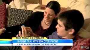 iPhone contrato hijo