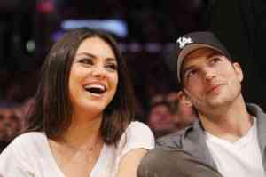 Ashton Kutcher y Mila Kunis