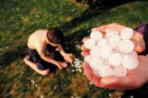 granizo verano