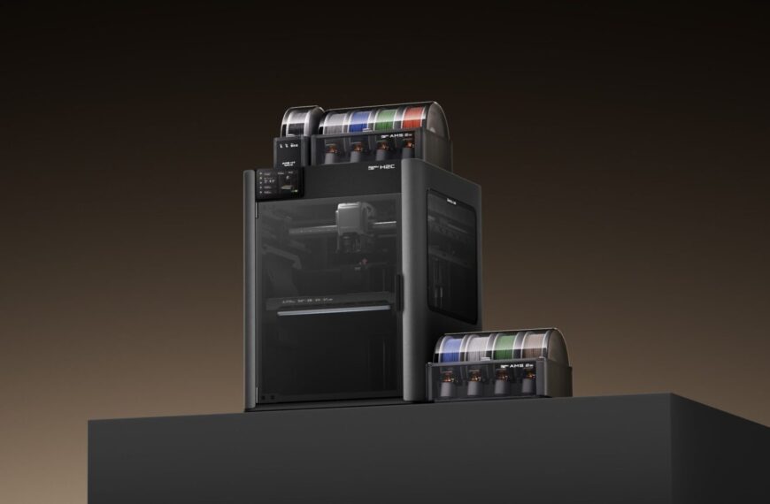 Bambu Lab sorprende al entorno maker con su impresora 3D multicolor y multimaterial H2C VORTEK de 7 boquillas