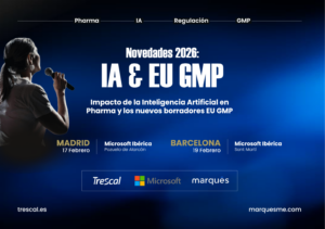 Trescal y Marqués, con Microsoft, presentan las novedades sobre EU GMP e IA para la industria farmacéutica