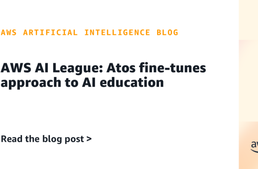Atos Refuerza Su Estrategia Educativa en IA mediante AWS AI League