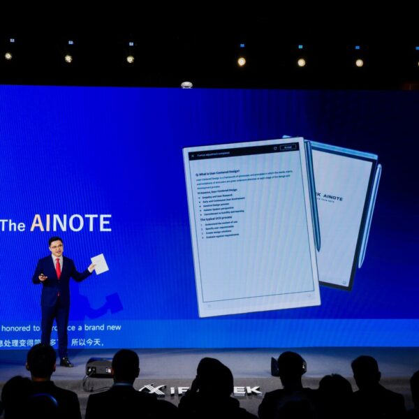 IFLYTEK Presenta Ainote 2: La Tablet de Tinta Electrónica con IA Más Delgada del Mundo en MWC26