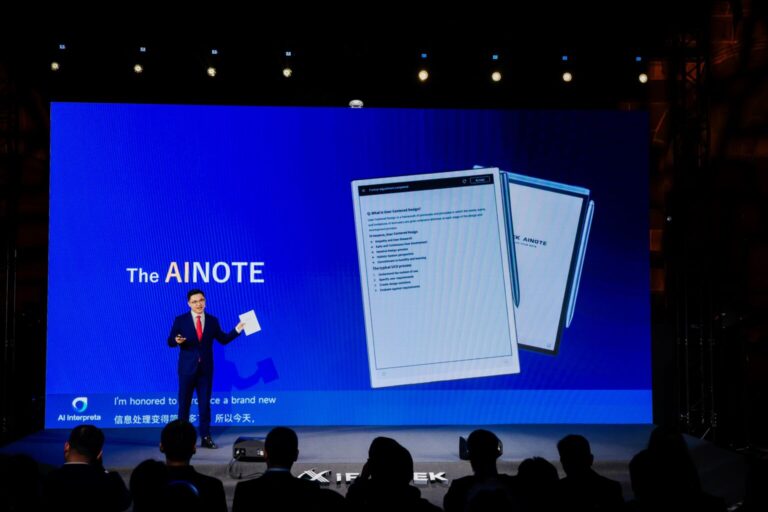 IFLYTEK Presenta Ainote 2: La Tablet de Tinta Electrónica con IA Más Delgada del Mundo en MWC26