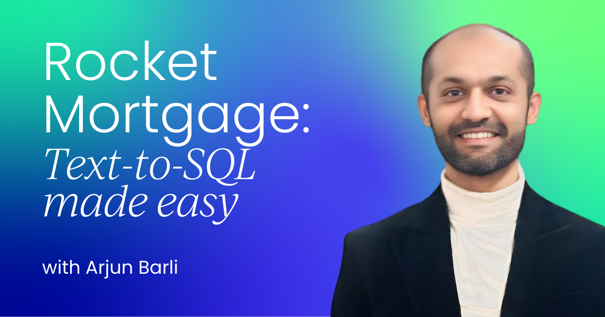 Rocket Mortgage: Cómo Desarrollaron un Sistema de Texto a SQL Utilizando RAG