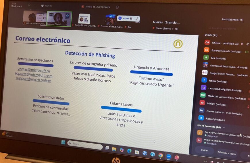 Nueva portada 6 La Oficina Acelera Pyme Guadalajara acerca la ciberseguridad a los profesionales con un taller práctico y gratuito